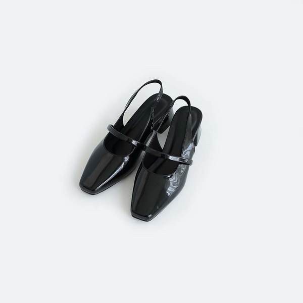 HEIZE MARY JANES (JET BLACK)