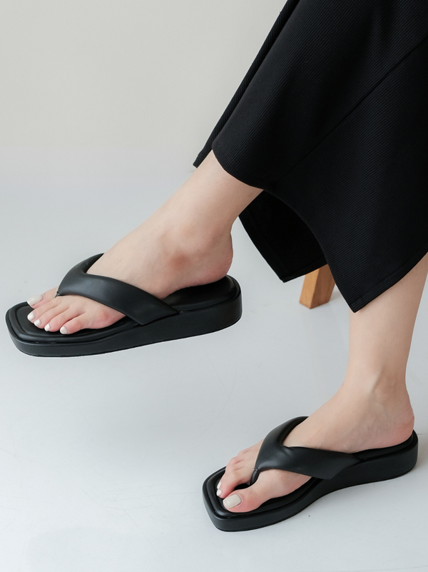 [SALE DEAL] LUCA PLATFORM SANDALS (BLACK)