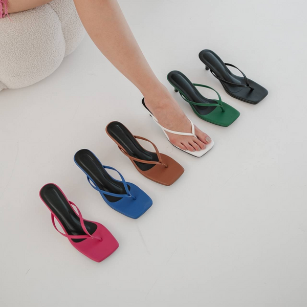 CALLIE HEELS (WHITE)