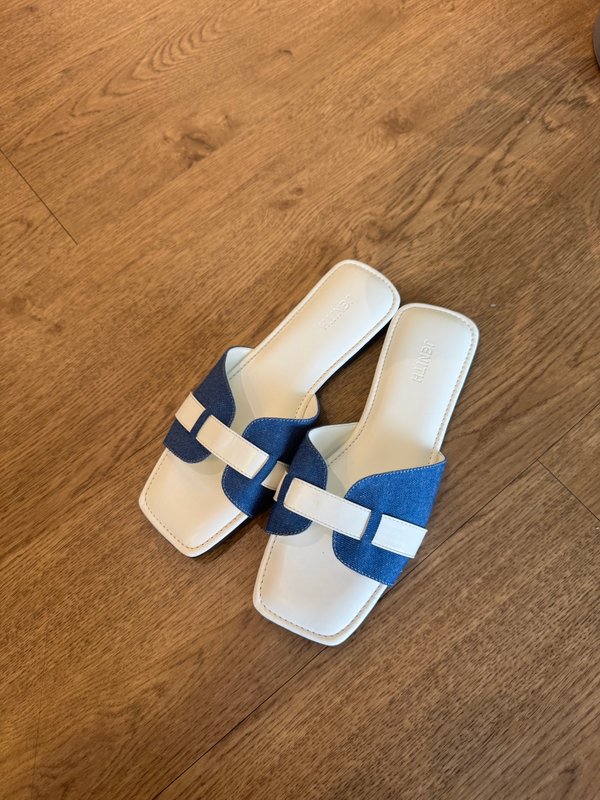 SARAH SANDALS (DENIM)