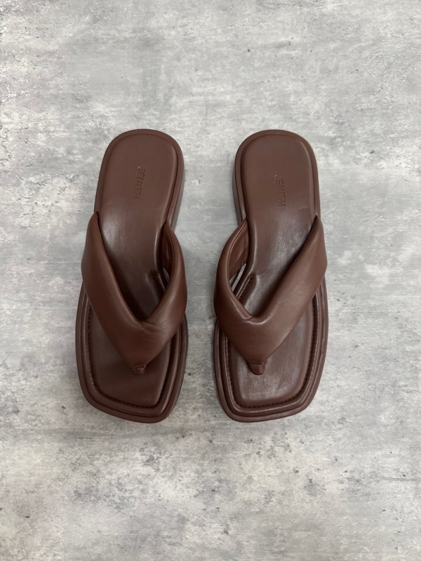 LUCA PLATFORM SANDALS (ESPRESSO)