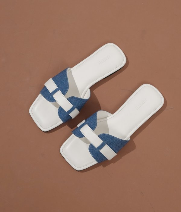 SARAH SANDALS (DENIM)