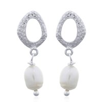 FRESHWATER PEARL EARRINGS- 12686PW