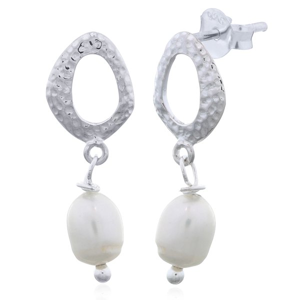 FRESHWATER PEARL EARRINGS- 12686PW