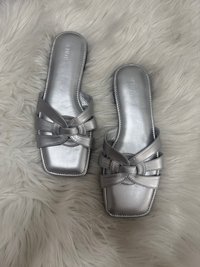 [SAMPLE SALE] SILVER SANDALS