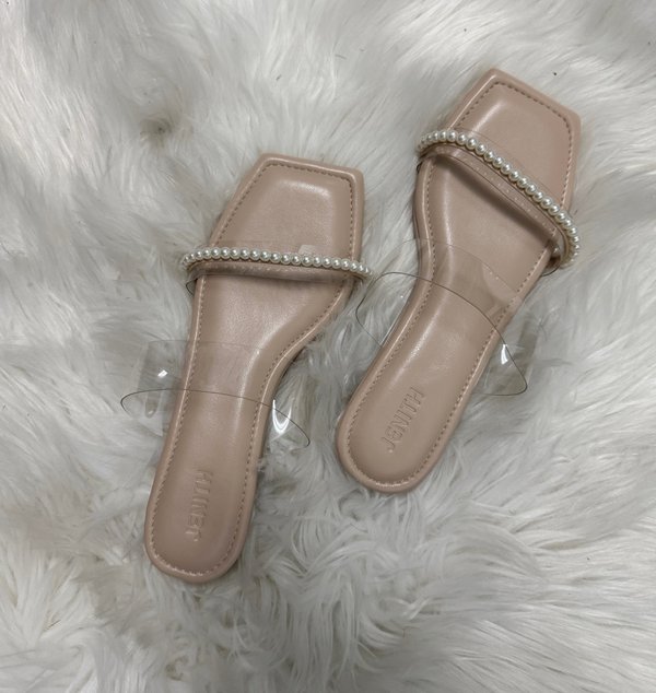 NORISA PEARL SANDALS (NUDE)