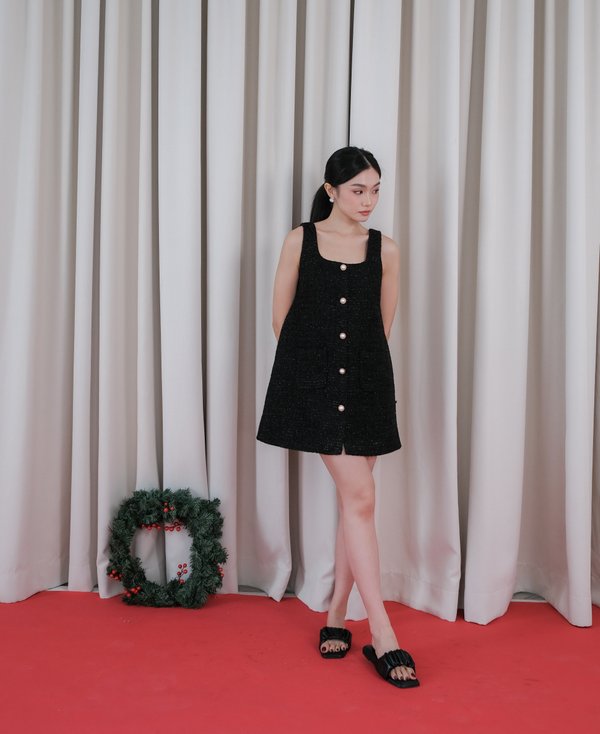 BECKHAM SANDALS (BLACK)