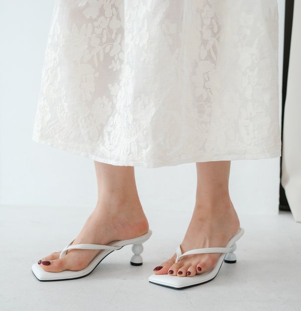 ELLA HEELS (WHITE)