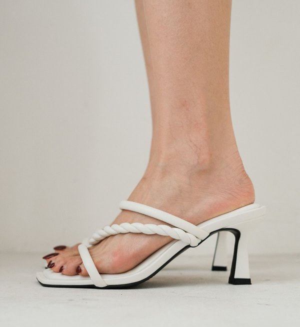 JIMMY HEELS (PURE WHITE)