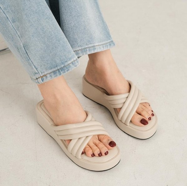 MATTHIAS PLATFORM SANDALS V2- IVORY