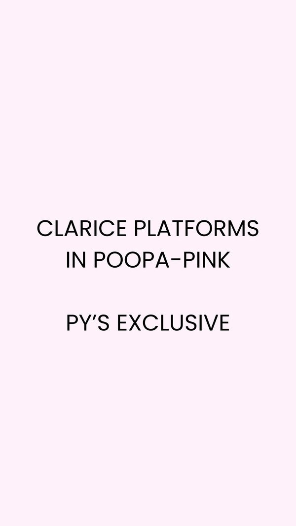 V2 CLARICE PLATFORM SANDALS (POOPA-PINK)
