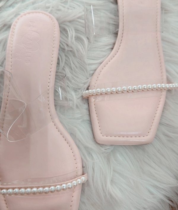 POOPASELLS EXCLUSIVE: NORISA PEARL SANDALS (POOPA-PINK)