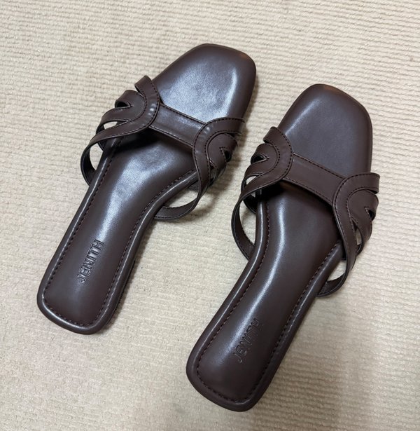 NAT SANDALS (ESPRESSO)