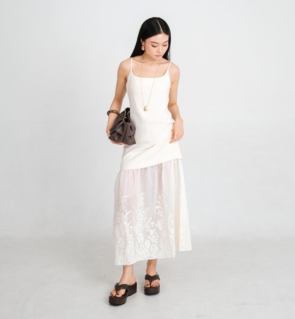 V2 CLARICE PLATFORM SANDALS (ESPRESSO)