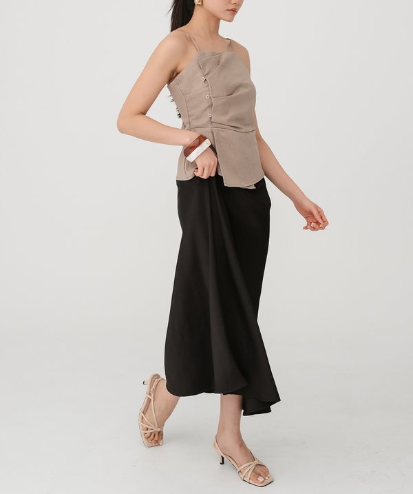 BASIC STRAPPY HEELS (NUDE BLUSH)