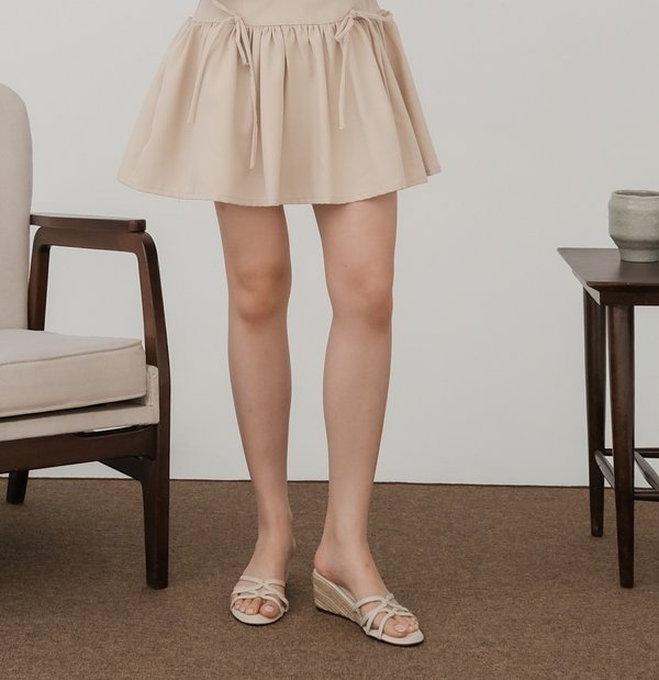 ZIG ZAG ESPADRILLE WEDGE (OAT)